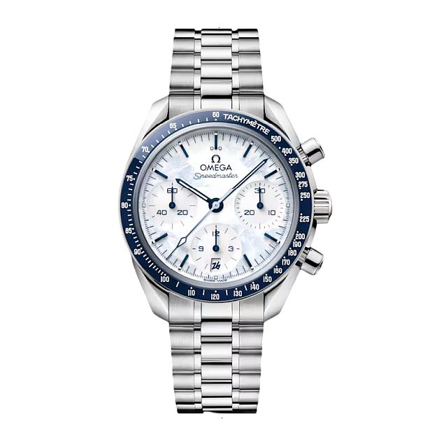 OMEGA SPEEDMASTER AUTOMATIC 38 MM STEEL WHITE