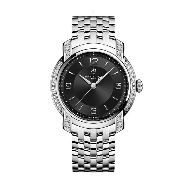 BREITLING LADY PREMIER QUARTZ 32 MM STAINLESS STEEL BLACK